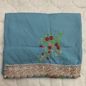 Mukena Dewasa Katun Mikro Bordir Naura Renda Mewah