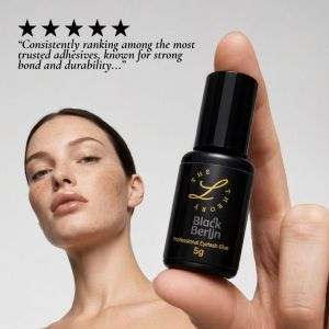 Strong Eyelash Glue Korea Lash Extension Adhesive Professional The L Theory Black Berlin Lashington