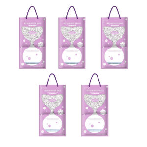 5Pcs Desiccant Hanging Dehumidifier Bags Wardrobe Moisture Absorbent Bag Anti-Mold Desiccant Packets Wardrobe Hygroscopic Drying Bag