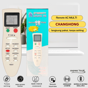 Remot Remote AC CHANGHONG Multi UNIVERSAL Berbagai tipe