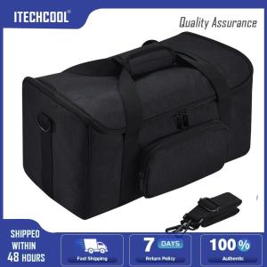 【HOT】Portable Speaker Tote Bag Heavy-Duty Wireless Speaker Travel Carrying Storage Holder Multifunctional with Protective Pads for Ears Hyperboom