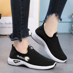 SEPATU WANITA SEPATU VIRAL SEPATU KEMBANG DAISY  SEPATU BUNGA 