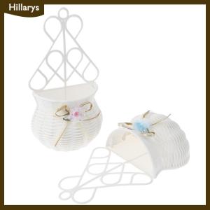 [Hillarys] Vườn DIY bình hoa giỏ đồ lặt vặt Organizer tường treo nhân tạo mây