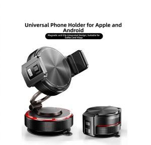 N52 Vacuum Suction Ultra Strong Magnetic Portable Smartphone Mount Telescopic Arm 360 Suction Cup