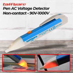 Tespen Non Kontak Listrik Cek Kabel Putus / Alat Deteksi Arus Aliran Listrik AC 90V-1000V Otomatis Bunyi
