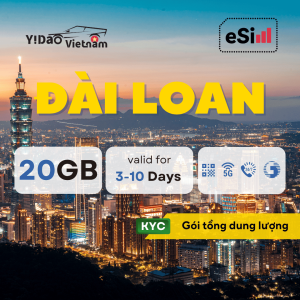 Thẻ Vào Mạng eSIM Đài Loan Gói Tổng Dung Lượng Sim Du Lịch Tốc Độ Cao Cài Đặt Tiện Lợi Nhanh Chóng Bằng Mã QR Sim Chưa Kích Hoạt
