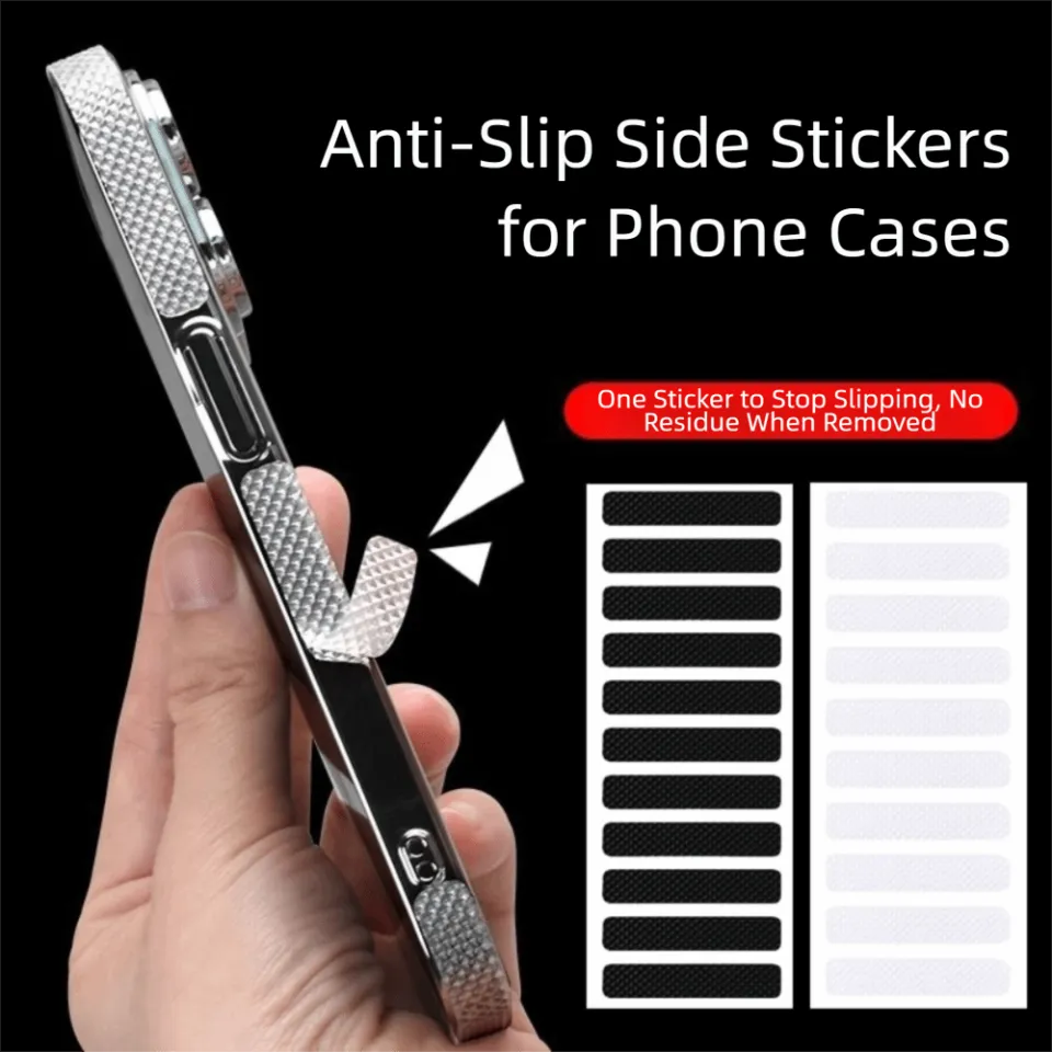 POCKTYLE Transparent Tape Anti-Slip Sticker Side Protection Diamond Pattern Phone  Case Sticker Earphone Case Sweatproof Grip Wear-Resistant Sticker Mobile  Phone | Lazada PH