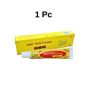 Anti-Itch Cream Skin Itchy Irritation Relief Antibacterial TCM Herbs + Western Antiseptic 15G