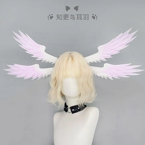 Cosplay Hair Clip With Robin Wing Design For Theme Parties Comfortable Fabric Hair Styling Accessories For Women Teens