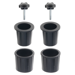 ชุดเปลี่ยนฐานร่มลูกบิดมือจับ2ชุดอะไหล่เปลี่ยนร่มลานฝาครอบปลั๊กเจาะรูร้อยห่วงพร้อมสกรูเกลียว