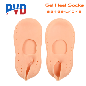 PVD 1 Pair Silicone Moisturizing Gel Heel Socks Exfoliating And Preventing Dryness Foot Skin Rejuvenation Foot Care Elastic Sock