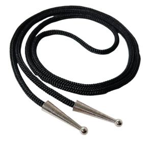 Bolo Tie Craft Accessories Nylon Cord with Engraved Charm for Handmade Bolotie Neck Making Kits Crafting Supply