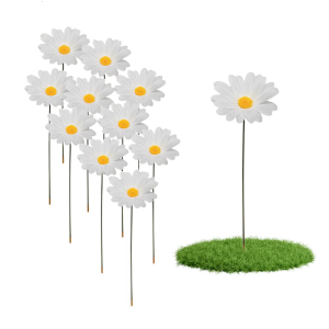 Reusable Landscape Identification Sign Crafted From Organic Textile Materials Suitable For All Season Outdoor Use