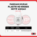 (Isi 25pcs) Kantong plastik Aqiqah - Plastik Kresek Tasyakuran. 