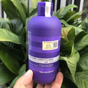 Dầu gội tím khử vàng Elgon Silver Colorcare Shampoo 300ML