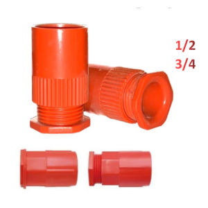 PVC Flexible Connector 1/2" 3/4" Orange Flexible Hose Connector