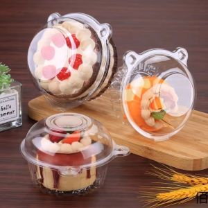 100pcs Cupcake Packaging Boxs Cake Box Wedding Muffins Dessert Disposable Container Party Picnics Christmas Decor