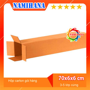 Hộp Carton Kích thước 70 x 6 x 6 cm loại Cứng Đẹp hộp bìa đựng đồ