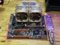 SET 2CPU DUAL CPU MBเมนบอร์ด X79Dual พร้อม CPU Intel Xeon E5-2690V2 X2 20C/40T  Ram ECC16-128G M.2 NVMe SSD 256-1TB เเถม cpu cooler. 