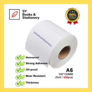 Thermal Sticker A6 100*150mm / Shipping Label / Airway Bill Sticker / Thermal Label AWB