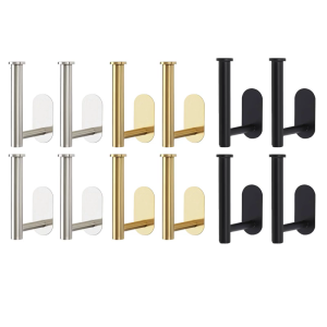 Gói của 4 rèm kim loại tiebacks phụ kiện mạnh mẽ kim loại kết dính rèm kim loại móc buộc rèm thích hợp cho nhiều thiết lập