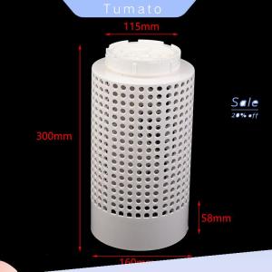 Tumato 1Pcs White Plastic Earthworm Compost Bin With Holes And Lid Suitable For Garden Courtyard Outdoor Compost Bin