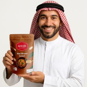 Ahliya Paket BERAS BASMATI 200 gr + BUMBU INSTAN NASI BRIYANI  KABSAH  KEBULI  MANDHI
