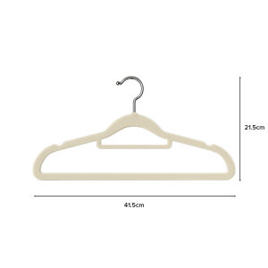 (NEST) HANS Anti-Slip Velvet Hanger (10pcs) Closet Organiser/ Clothes Hangers / Laundry
