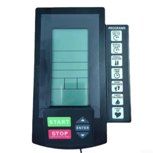 Heart Rate Display Speedometers Wind Resistance Exercise Bike Counter Display for Indoor Cycling and Training