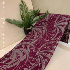 Exclusive Ladies Shawl (178cmX51cm) - 100% Genuine Handmade Batik - Hand-Stamped