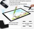 A4 Led Light Pad / Led Drawing Tracing Board / Ultra Slim Cahaya Dapat Diatur  Three Step Trace Board. 