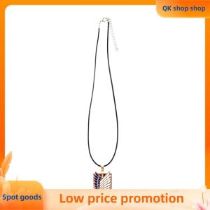 ✨QK shop✨ Attack On Titan Necklace Wings Of Liberty Freedom Investigation Corps Necklace