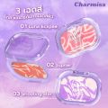 บลัชออนเนื้อโมจิลายมาร์เบิล Charmiss Milky Way Marble Blush On ( มีให้เลือก 3 สี ). 