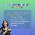 PhilCare - ER Vantage Plus for Adults (Prepaid health card / Health card / Health insurance / HMO). 