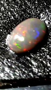 Batu Kalimaya Black Opal Translucent Asli Banten