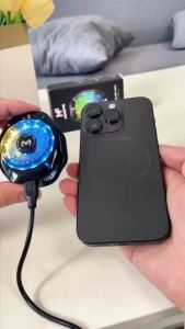MODOFO Mobile Phone Cooler Portable Cooling Fan USB Powered Mobile Phone Radiator Cooling Tool Mute Dissipate For Gaming