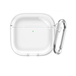 Shock-Absorbing Transparent Soft TPU Case for AirPods 4/5 Easy to Carry