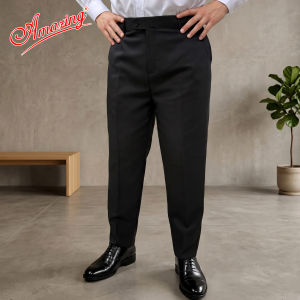 Quần tây đi học cho bé trai form suông ống đứng size từ 25-90 kg đồng phục học sinh Amazing