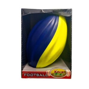 ลูกรักบี้บอลโฟม ลูกรักบี้เกลียว ลูกรักบี้สำหรับฝึกซ้อม นุ่มจับกระชับมือ เหมาะสำหรับเด็กอายุ 4ปีขึ้นไป