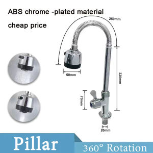 BOOMBANG Kran Air Wastafel Dapur Fleksibel 2 Modes Keran Pencuci Piring Keran Dapur 1/2 Inci