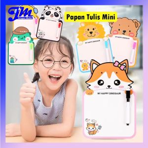 Papan Tulis Mini Anak Karakter Lucu Papan Gambar Anak Free Spidol Bisa Dihapus Dan Tali Gantung Papan Tulis Mini
