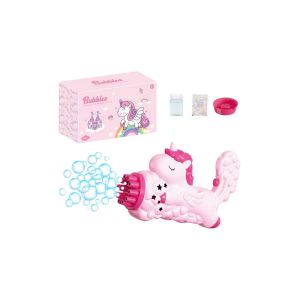 BW-M347 Mainan Anak Pistol Bubble Gun Karakter Kuda 10 Lubang Bubble Busa / Mainan Pistol Air Tembakan Gelembung Sabun