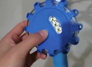 8 Modes Emergency Traffic Safety Road Flare Flashing Warning Alarming Light 12 LED Magnetic Base Disc Beacon For Car Truck Boat