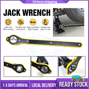 Auto Labor-saving Jack Ratchet Wrench Car Scissor Garage Tire Wheel Lug Wrench Phillips Wrench Handle Repair Tool