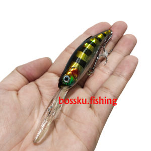 👍Ready Stock👍  7.5cm / 11g  X Deep 75F  Live series Floating Minnow / Siakap Killer / Fishing lure /bosku.fishing