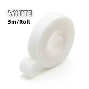 5m/roll Cable Ties Reusable Loop Bundle Self Adhesive Fastener DIY Accessories Nylon Strap Organizer Clip Wire Holder Management