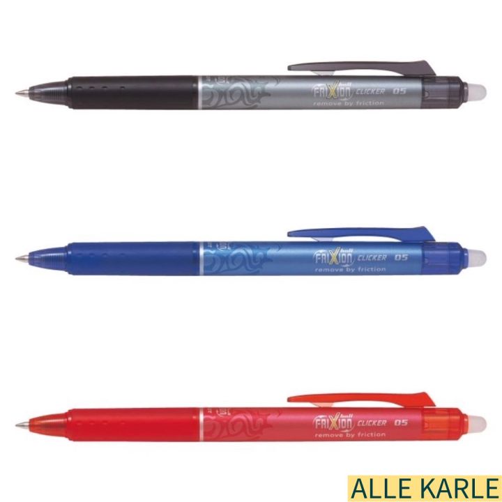 Pilot Frixion Ball Clicker Pen 0.5mm BLRTFR5 Alle Karle Lazada PH