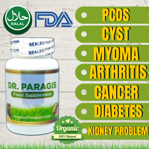 Original Doctor Paragis for PCOSHormonal ImbalanceCystMyomaCancerKidney Problems 60 capsules 500 mg Starter Pack FDA approved and Halal Certified