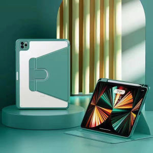 iPad case เคสไอแพด การหมุน 360 ° Rotation Case สำหรับAir6-11นิ้ว iPad Pro -13นิ้ว （2024-M4）gen10-10.9 gen9-10.2 Air 5 - 10.9 Air3 -10.5 gen6- 9.7 มีที่ใส่ปากกาค่ะ