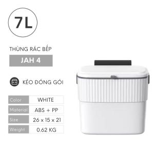 Thùng đựng rác nhà bếp treo cửa FEEKA có nắp sang trọng thùng rác treo tủ bếp mini cỡ lớn nhỏ dễ thương